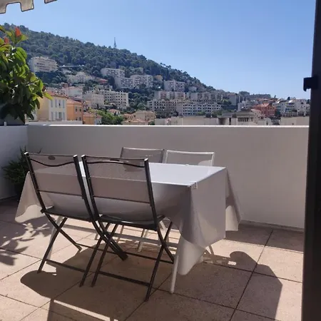 Terrasse Apartmán Nice